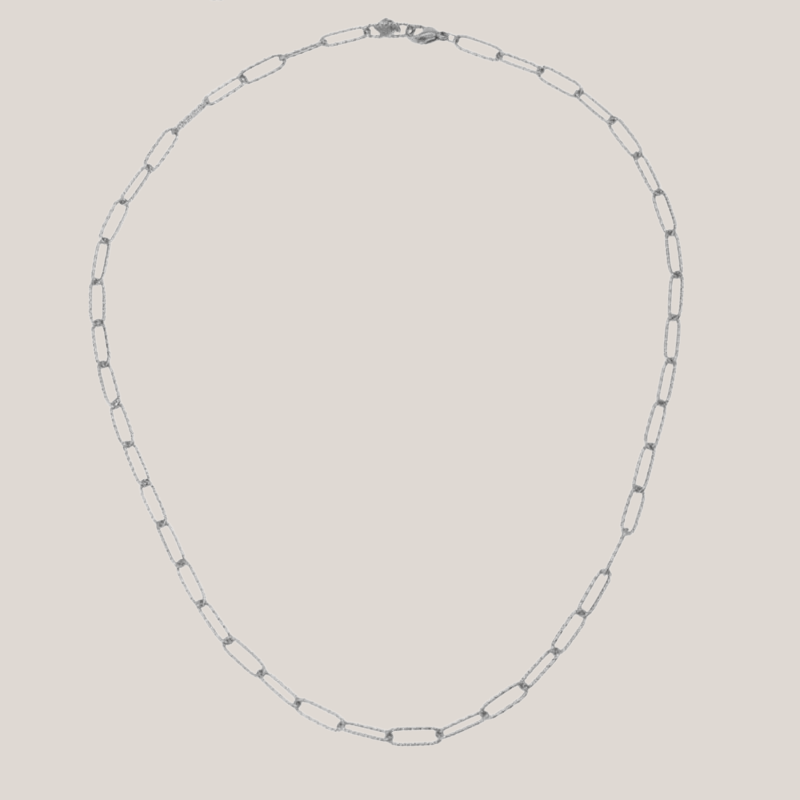Ketting schakel Zilver - La Jalis