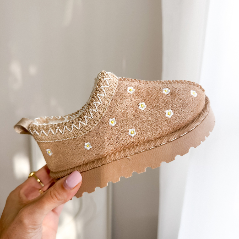 Daisy Boots - Beige (mini)