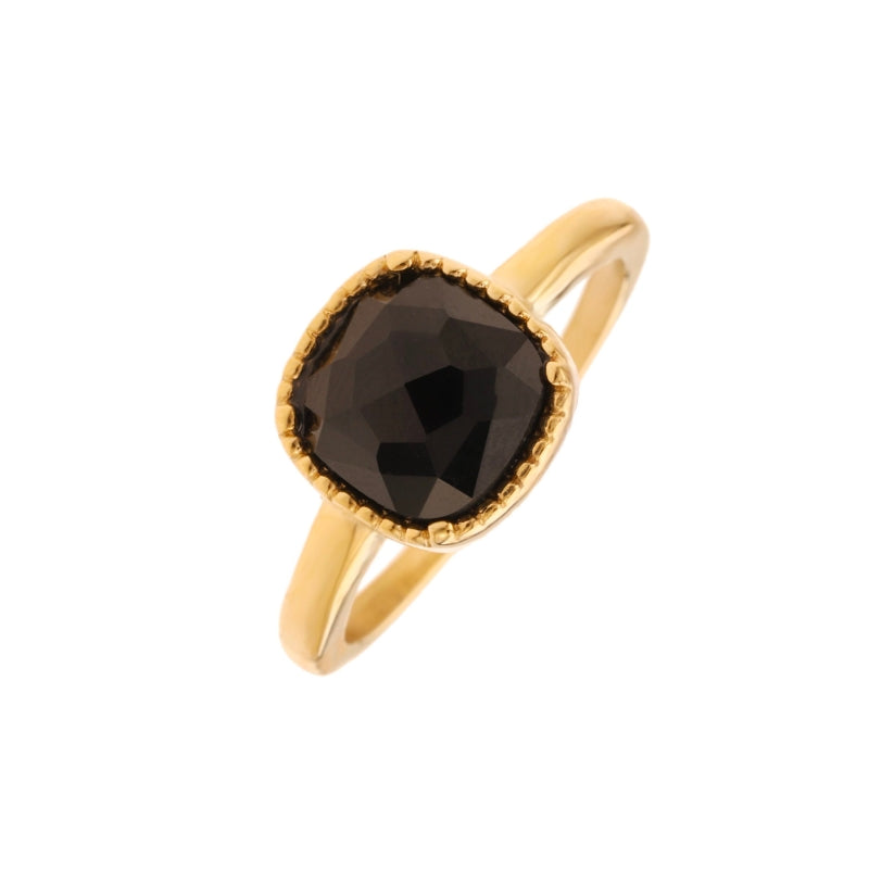 Ring Onyx Goud - La Lou