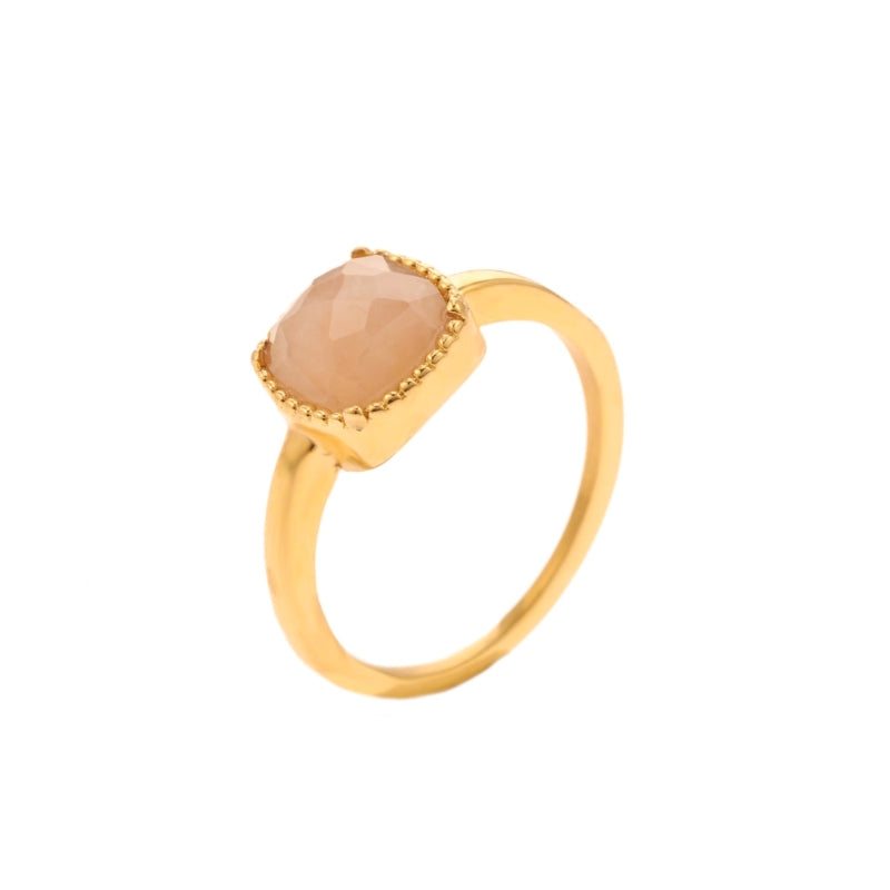 Ring Rozenkwarts Goud - La Lou