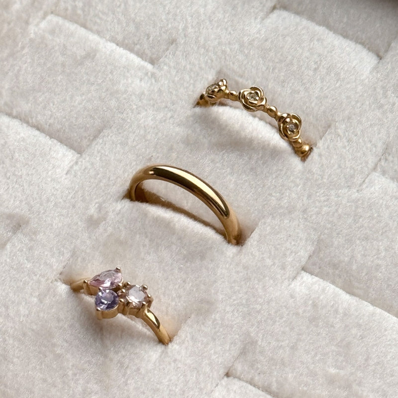 Ring goud La Rosa