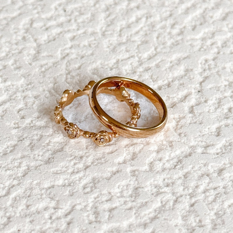 Ring goud La Rosa
