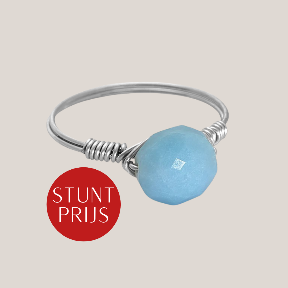 Ring Amazoniet Zilver - Balance Story