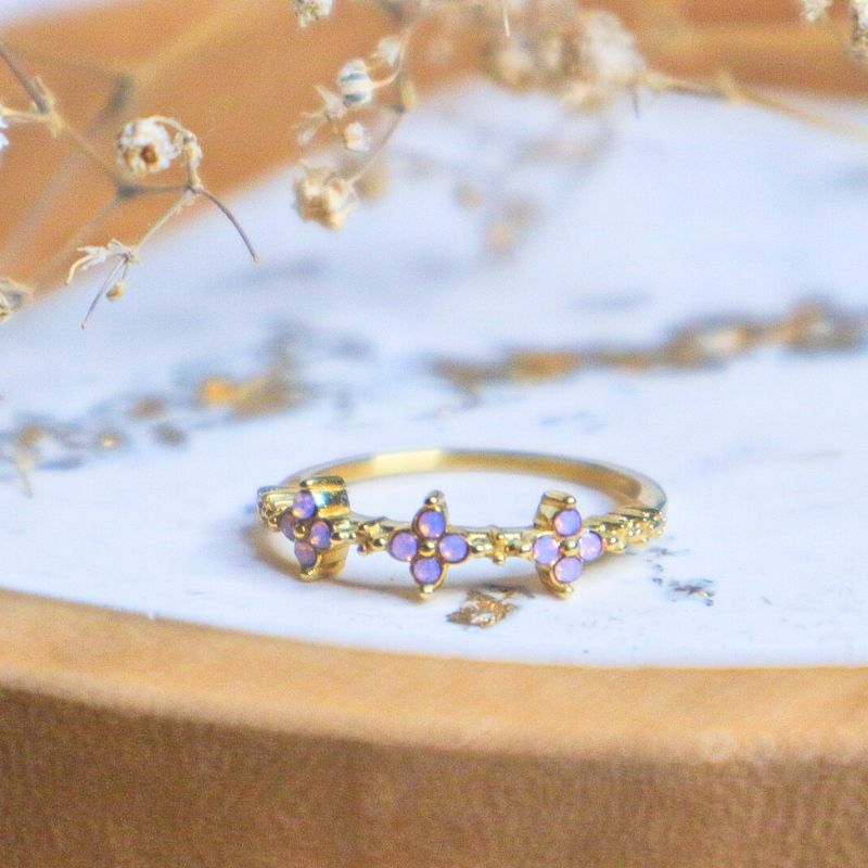 Ring Rozenkwarts Goud - La Yara