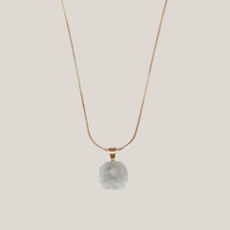 Ketting Labradoriet Goud - La Aurora