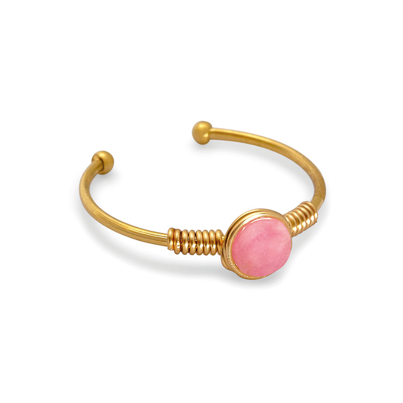 Ring Agaat Goud - Mini Self Confidence Story