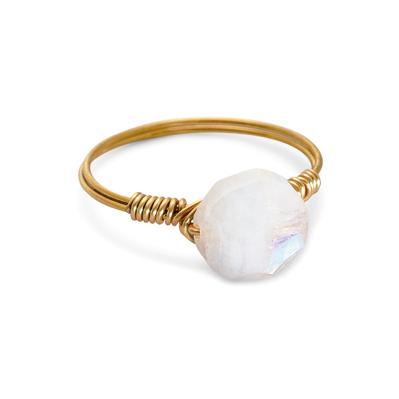 Ring Maansteen Goud - Beauty Story