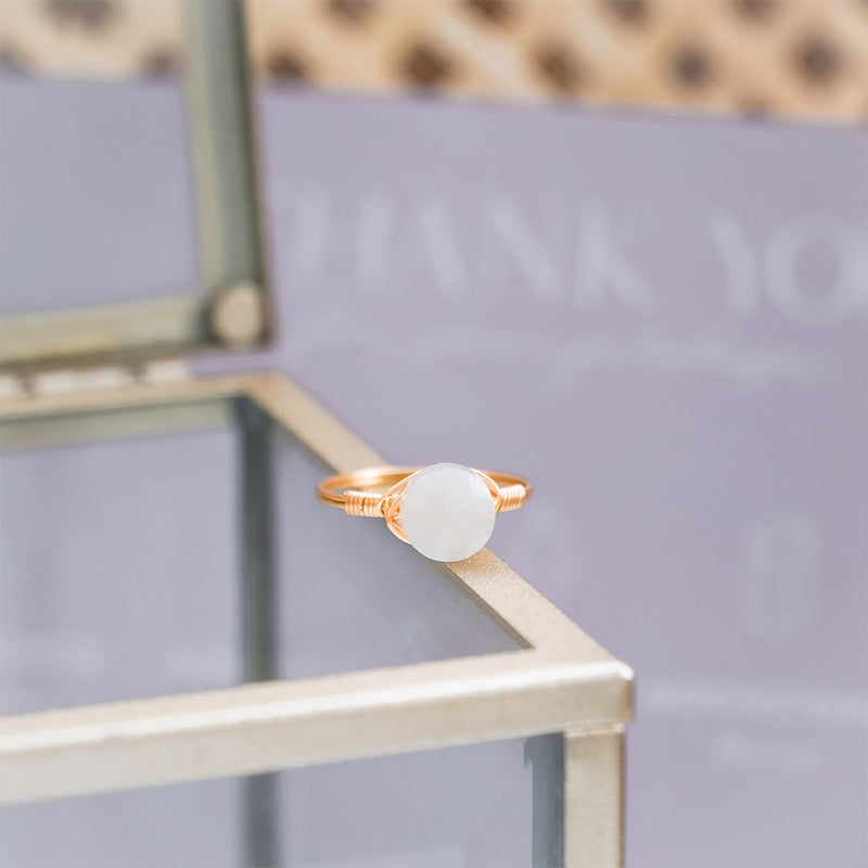 Ring Maansteen Goud - Beauty Story