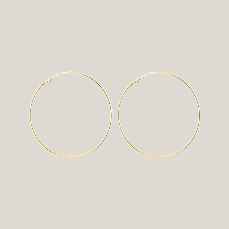 Oorbellen Hoops Goud - La Do