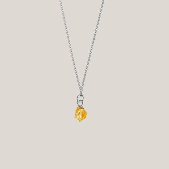 Birthstone ketting November - Citrine