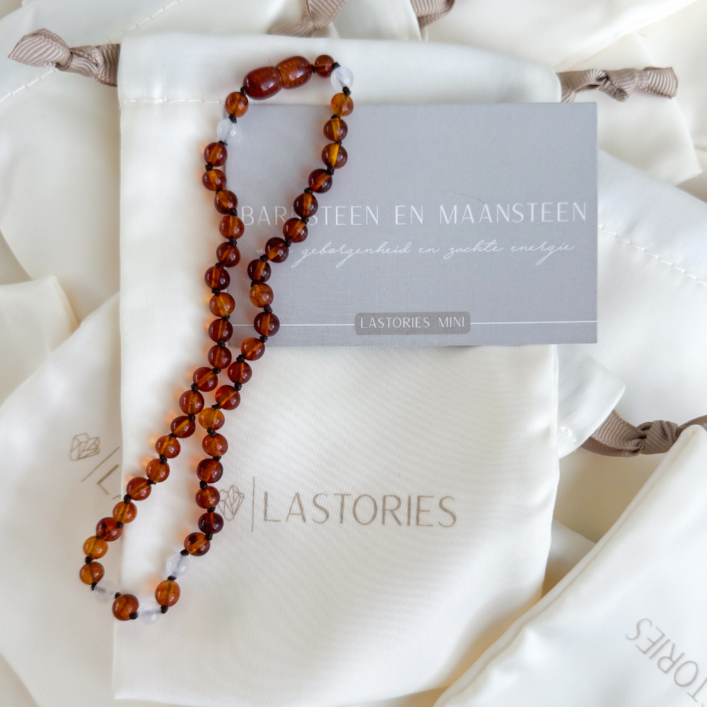 Ketting Barnsteen & Maansteen - Matching