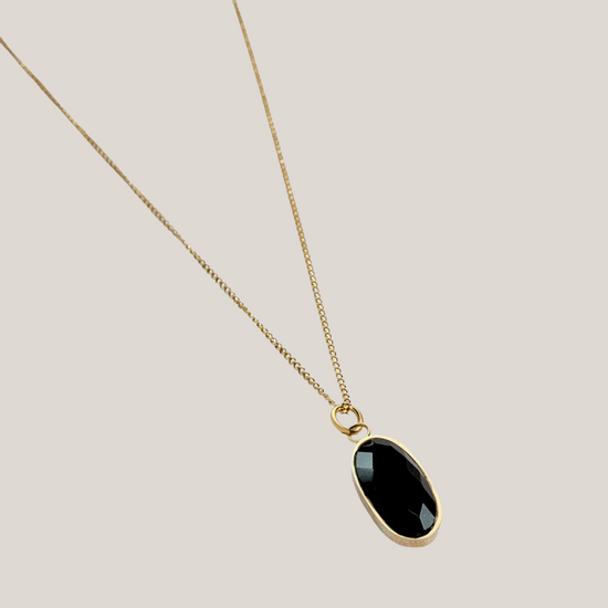 Ketting Onyx Goud - Power