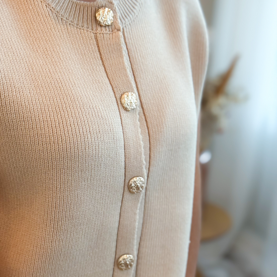 Top Beige - Gilet