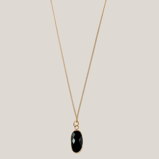 Ketting Onyx Goud - Power
