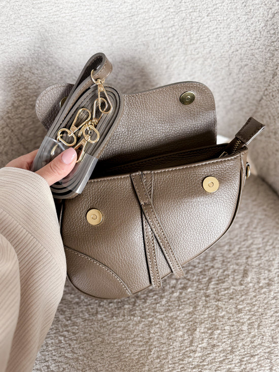 (IG SALE) Tas Taupe - 50% korting