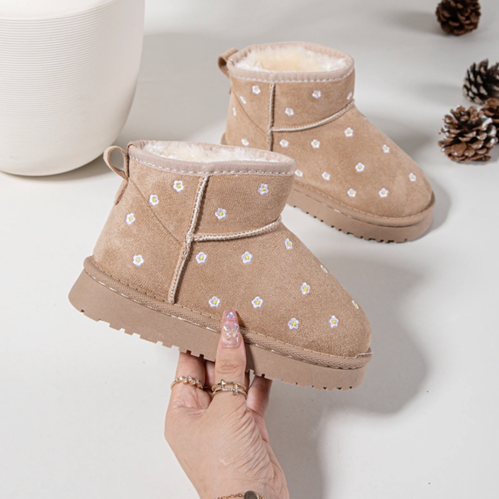 Daisy Boots Hoog - Beige (mini)