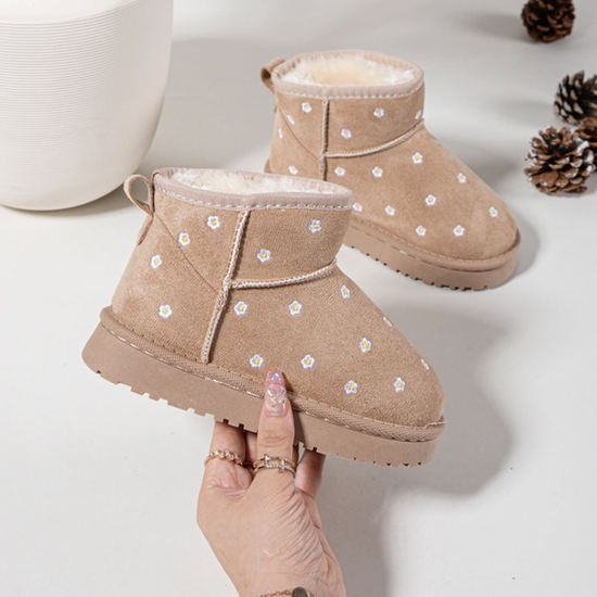 Daisy Boots Hoog - Beige (mini)