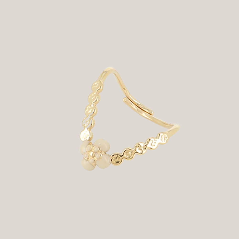 Ring Bloem Goud - La Lily