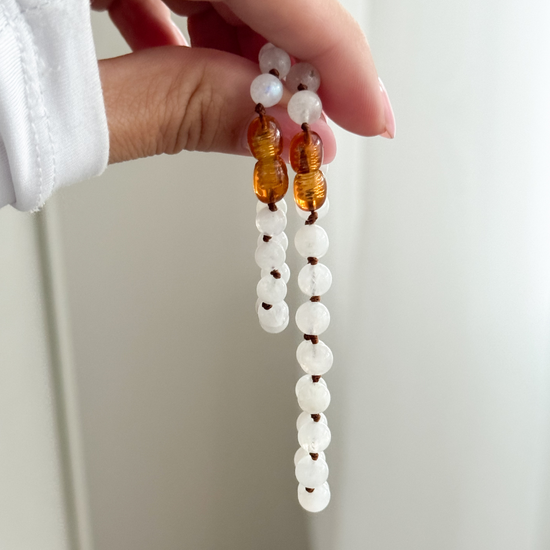 Moeder & Dochter Armbandjes – Maansteen | Zachte Verbinding