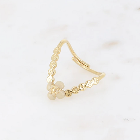Ring Bloem Goud - La Lily