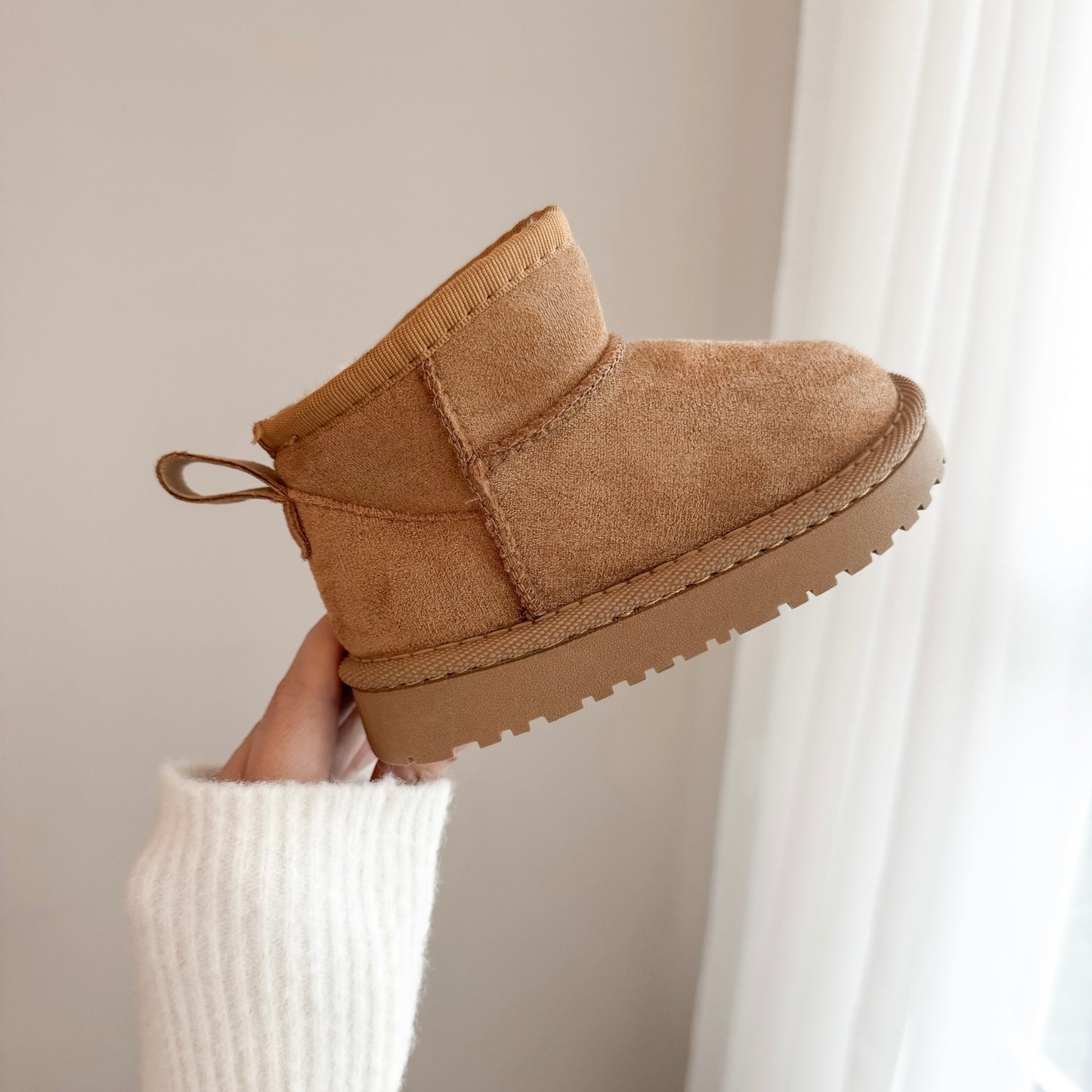 Soft Boots - Camel (mini)