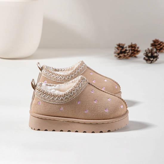 Heart Boots Laag - Beige (mini)