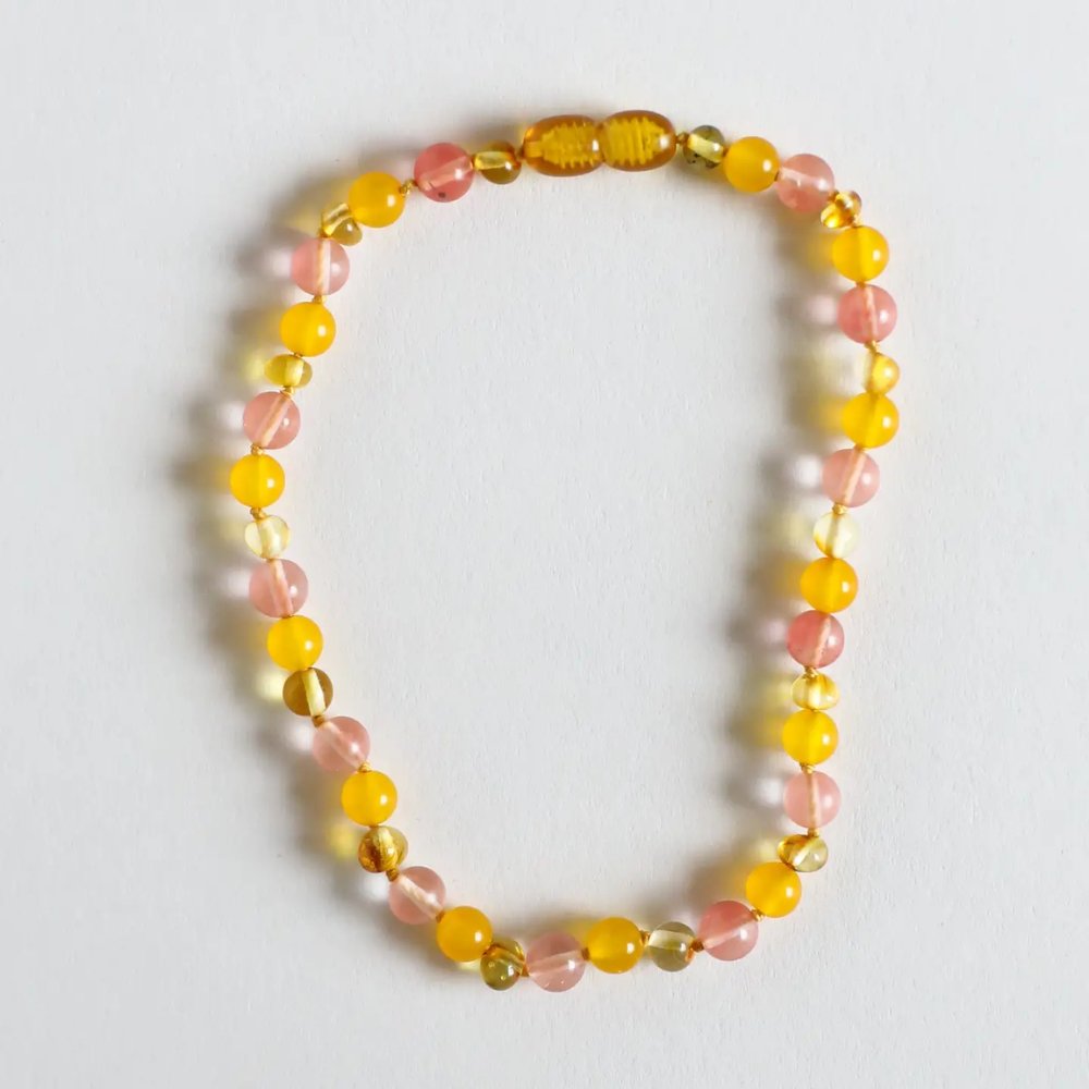 Ketting Barnsteen, Kwarts & Jade – Volwassenen