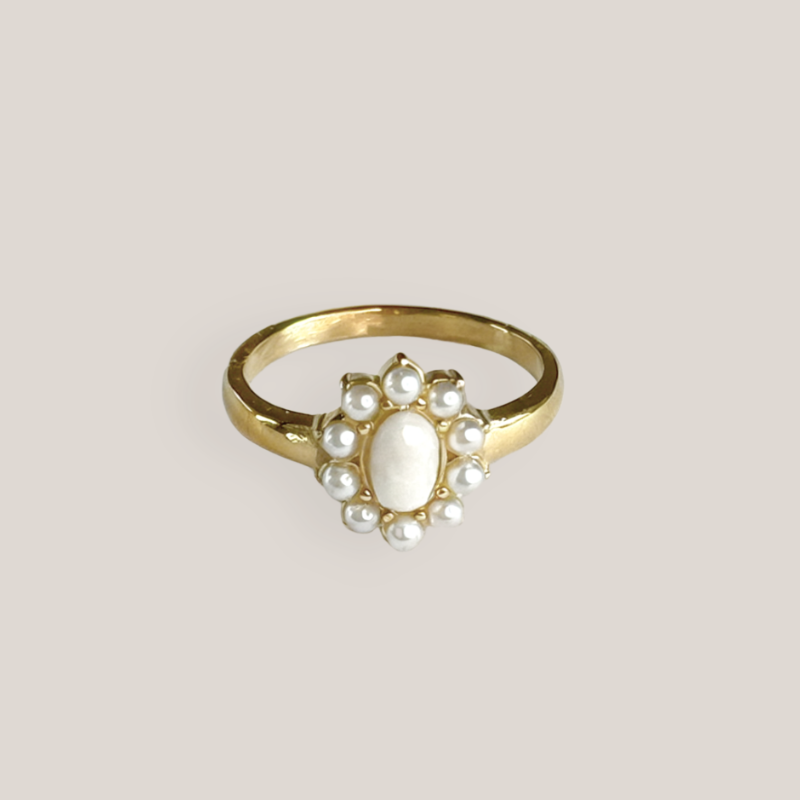 Ring Maansteen Goud - La Loua-Mae (IG)