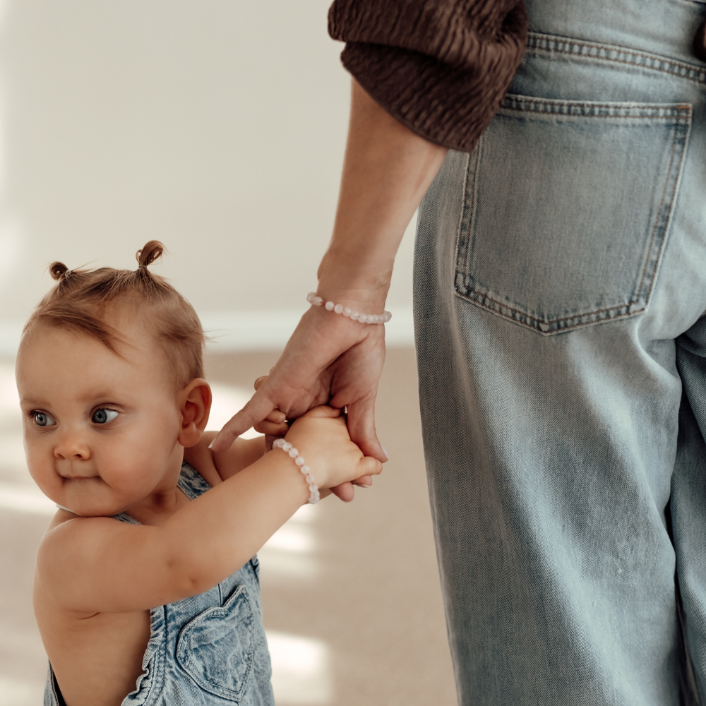 Matching armbandjes – Rozenkwarts | Liefde & Verbinding
