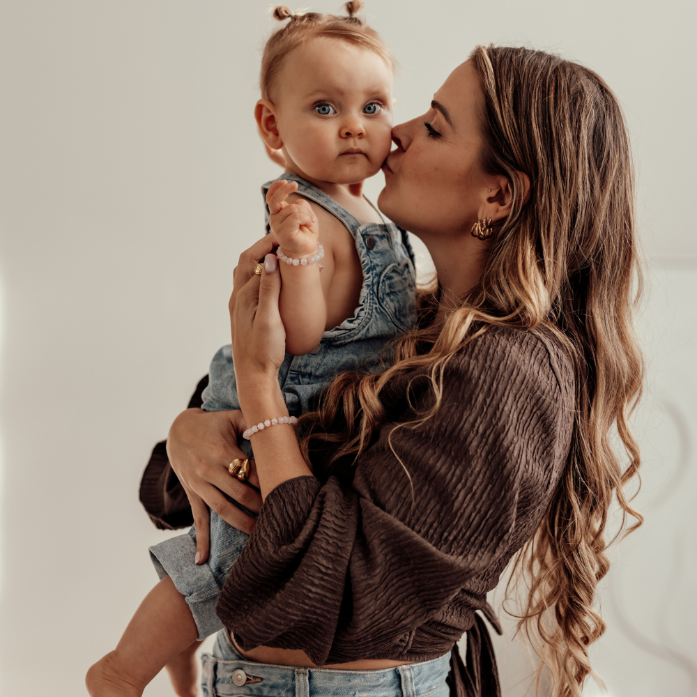 Matching armbandjes – Rozenkwarts | Liefde & Verbinding