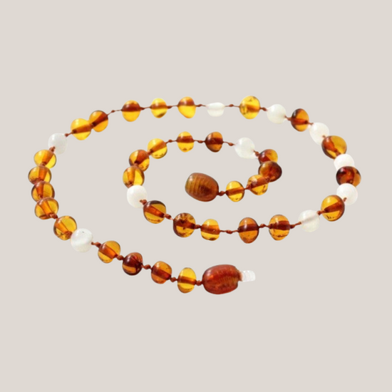 Ketting Barnsteen Maansteen - Peuter/ Kleuter