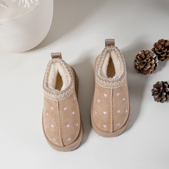 Heart Boots Laag - Beige (mini)