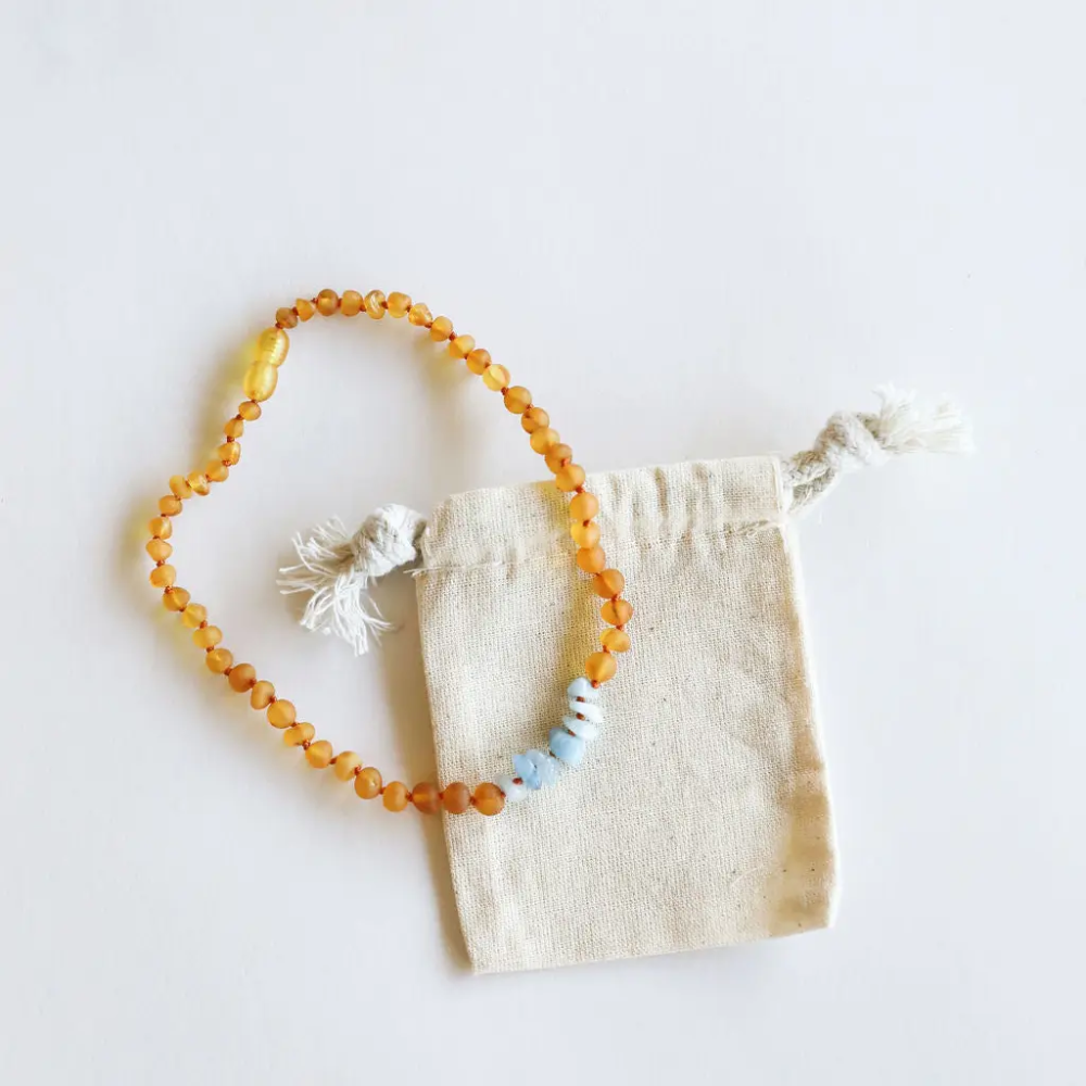 Ketting Barnsteen & Amazoniet – Matching