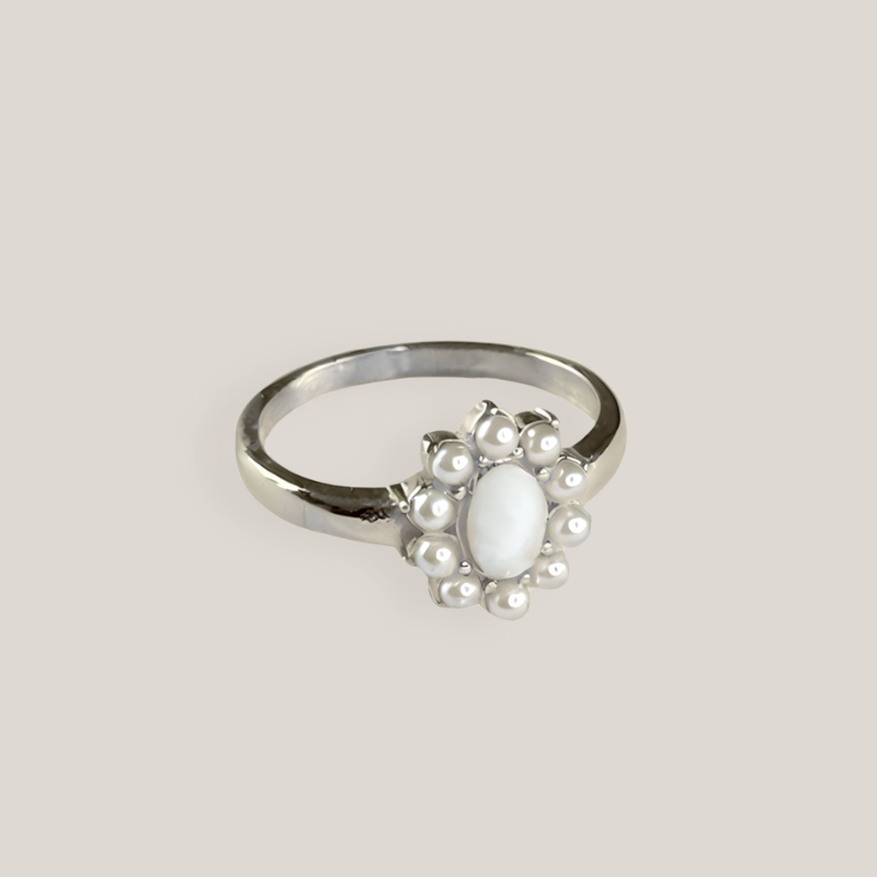 Ring Maansteen Zilver - La Loua-Mae (IG)