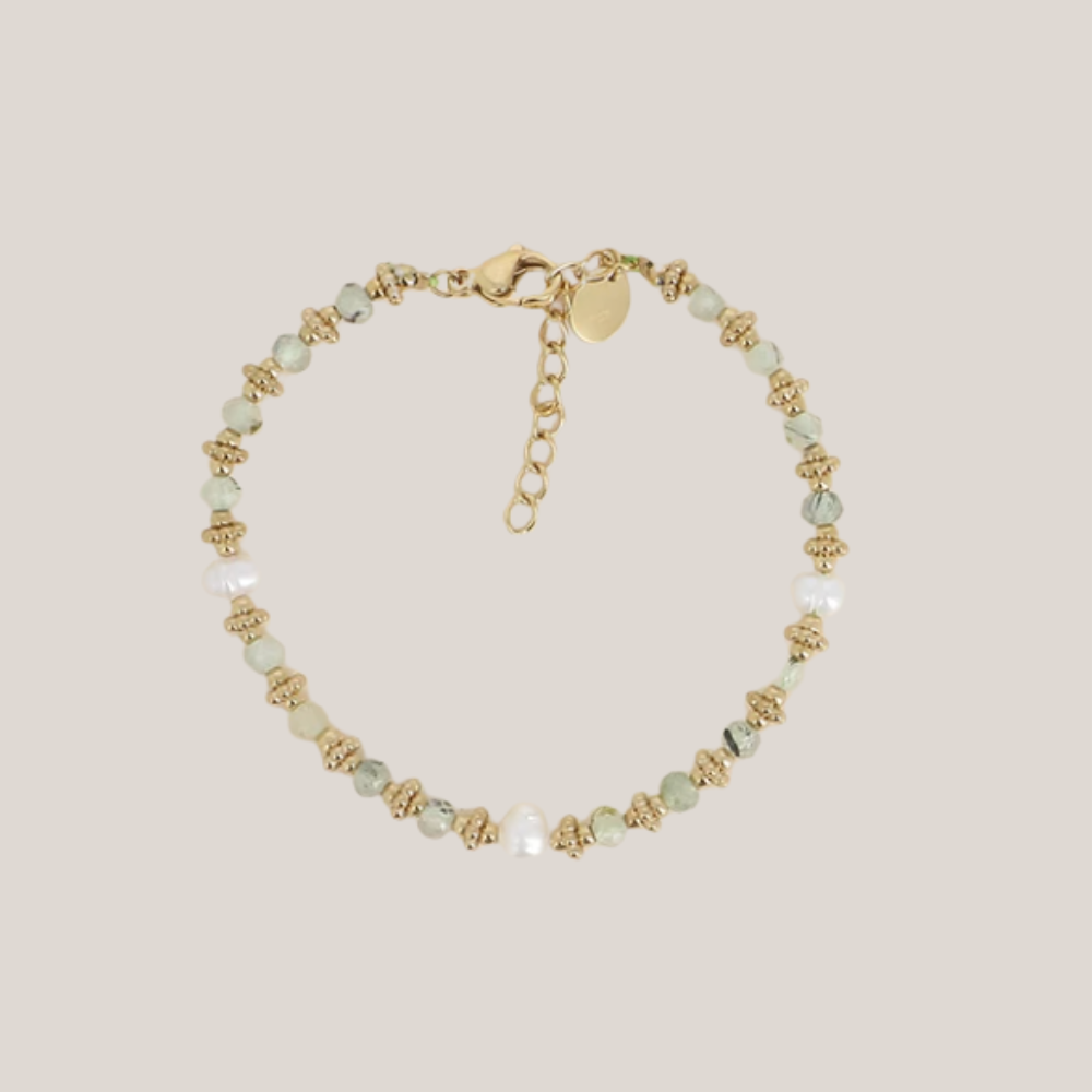 Armband Aquamarijn Goud - La Sara