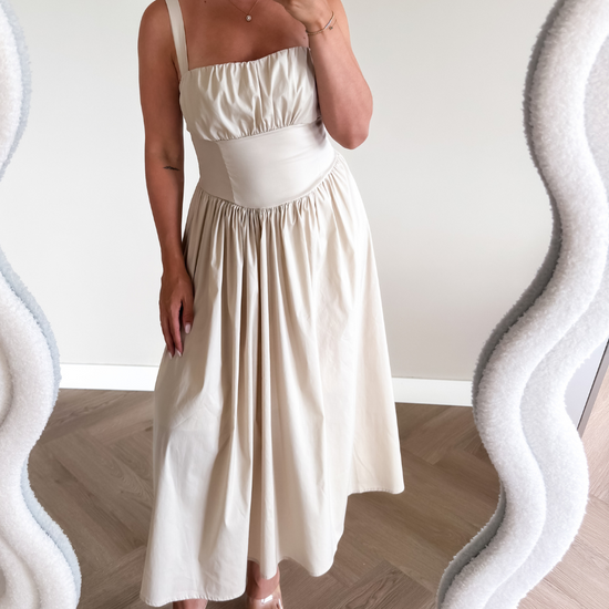 Jurk Beige - La Sophie