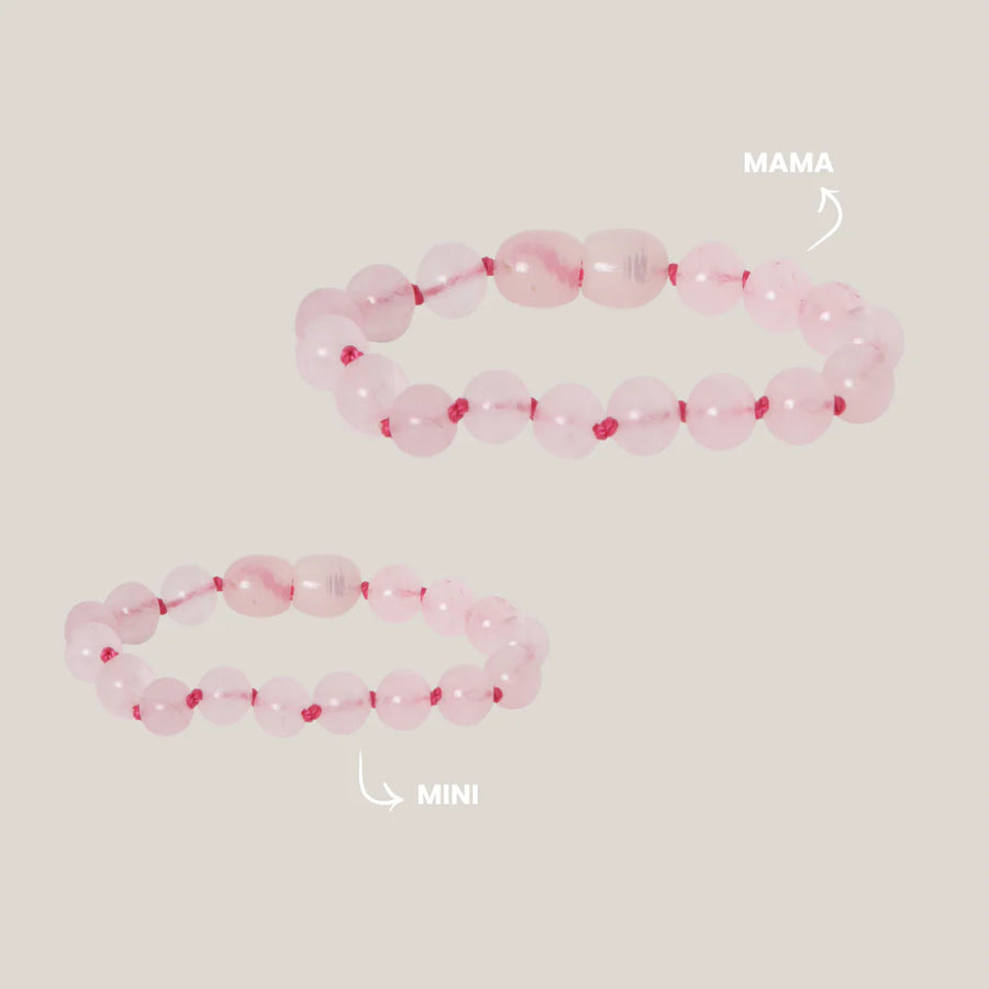 Matching armbandjes – Rozenkwarts | Liefde & Verbinding