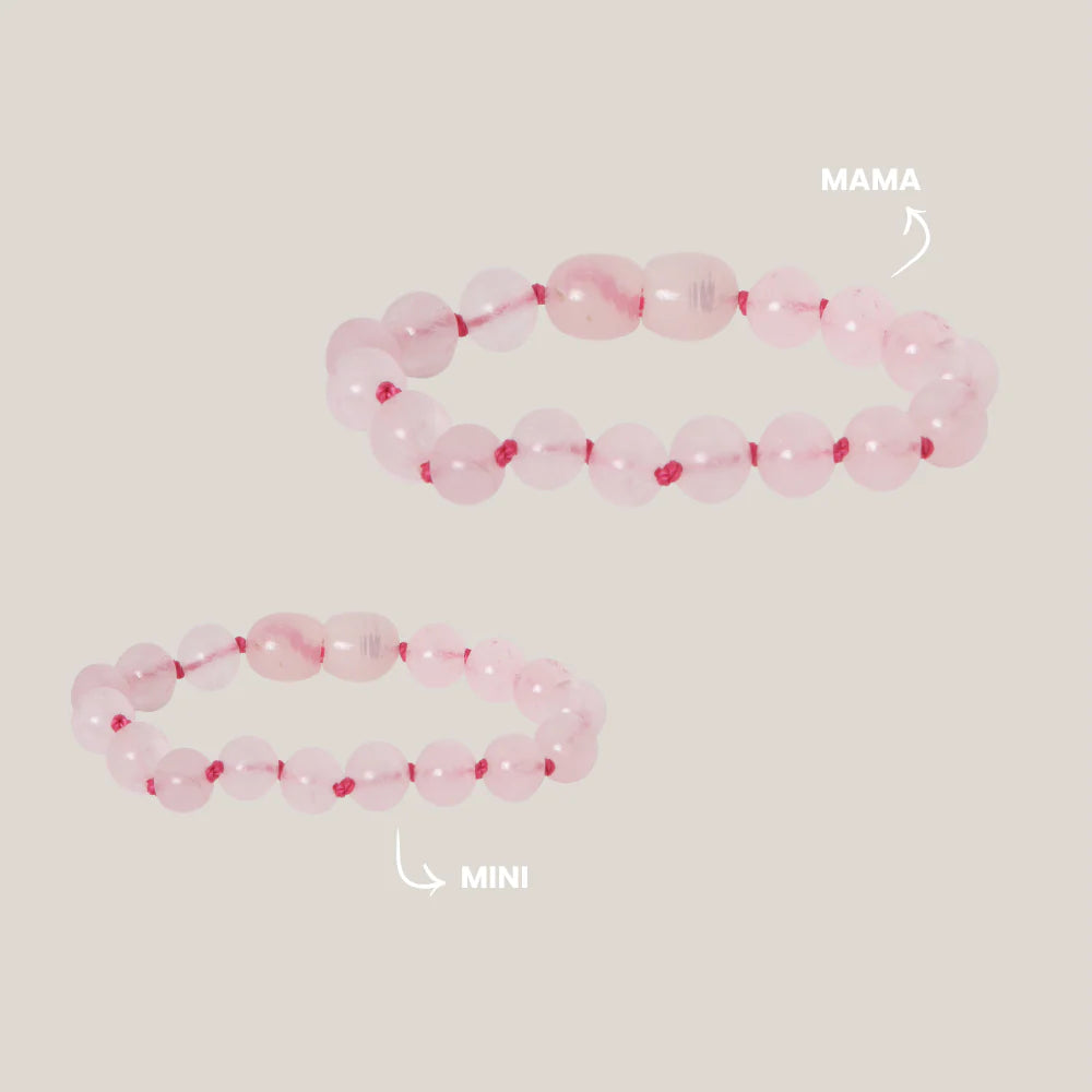 Matching armbandjes – Rozenkwarts | Liefde & Verbinding