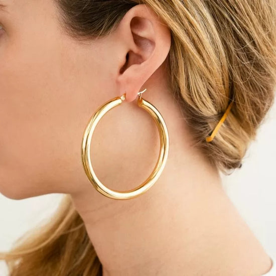 Oorbellen Goud - La Hoops