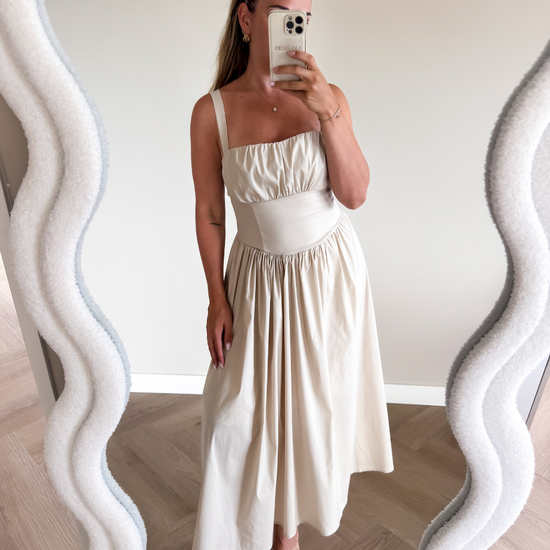 Jurk Beige - La Sophie
