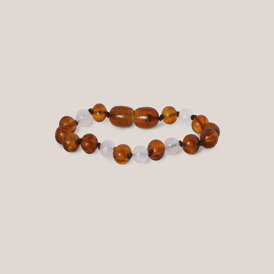 Armband Barnsteen & Maansteen - Matching