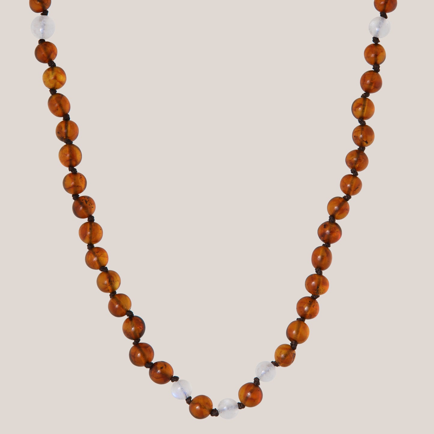 Ketting Barnsteen & Maansteen - Matching