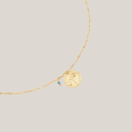 Birthflower Ketting - Goud