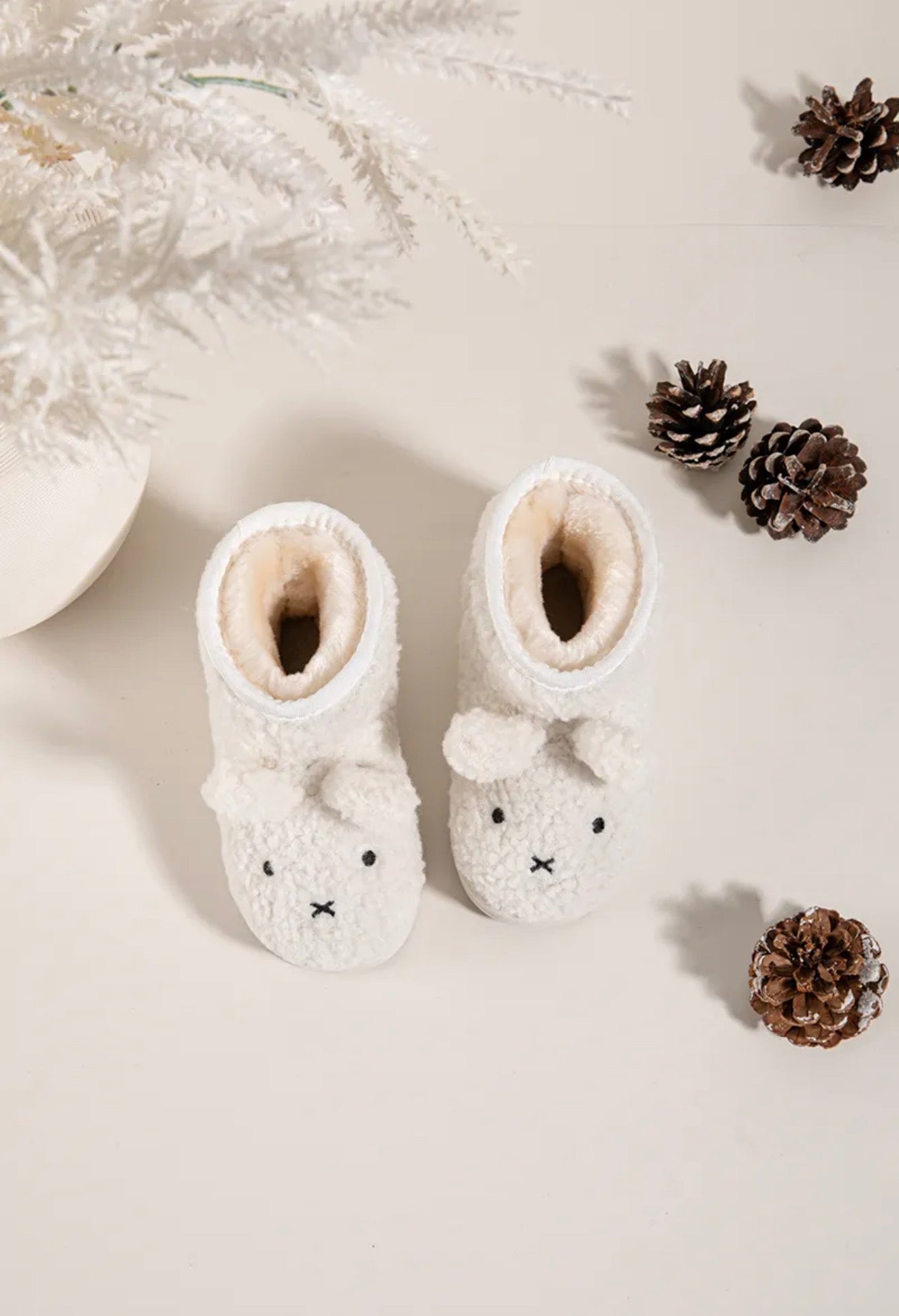 Bunny Boots Hoog - Off White (mini)