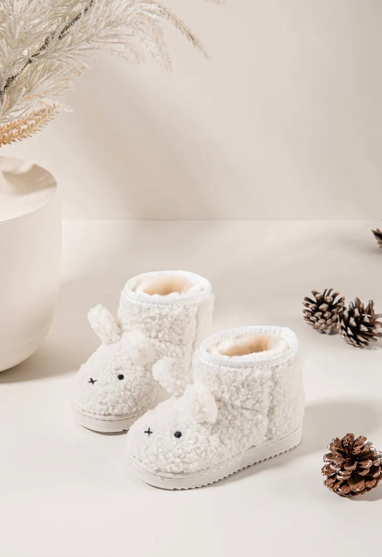 Bunny Boots Hoog - Off White (mini)