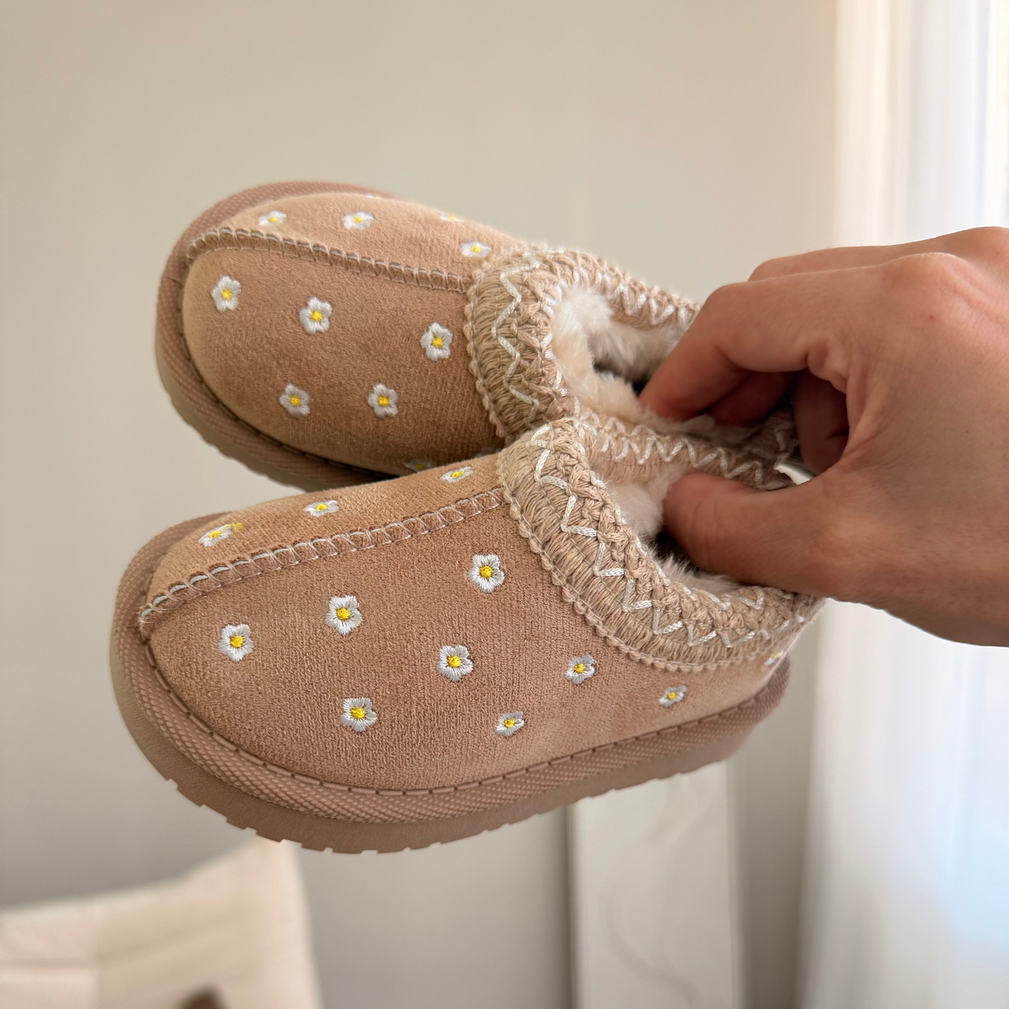 Daisy Boots - Beige (mini)