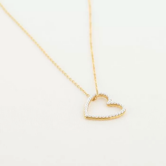 Ketting Hart Goud - La Nora