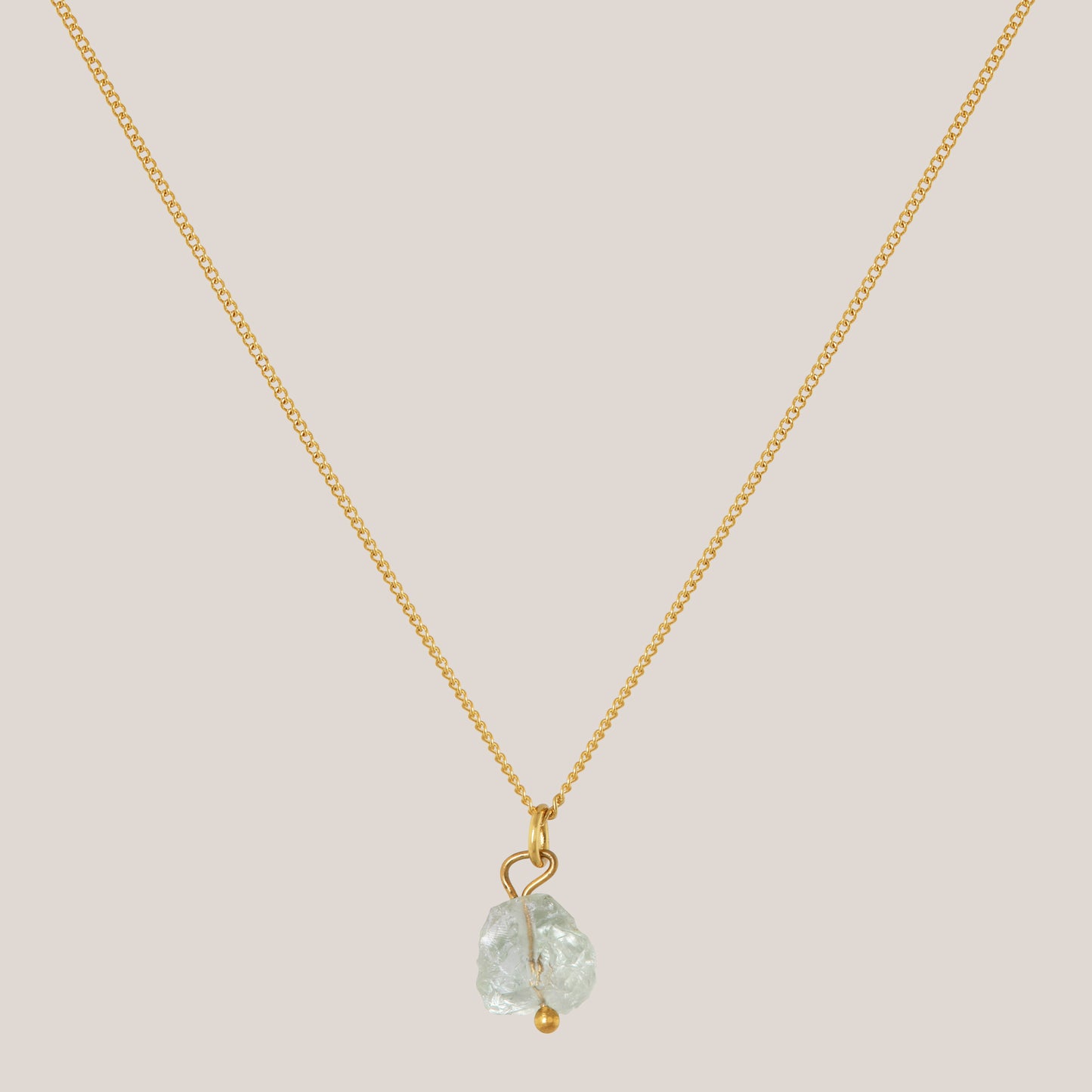 Ketting Groene Amethist Goud - Vernieuwing & Zachte groei