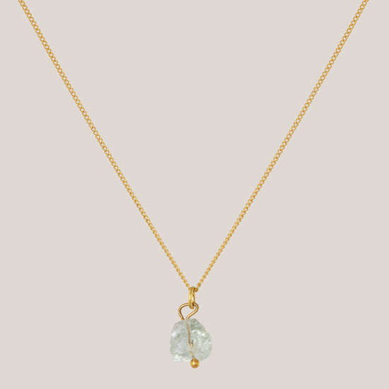 Ketting Groene Amethist Goud - Vernieuwing & Zachte groei