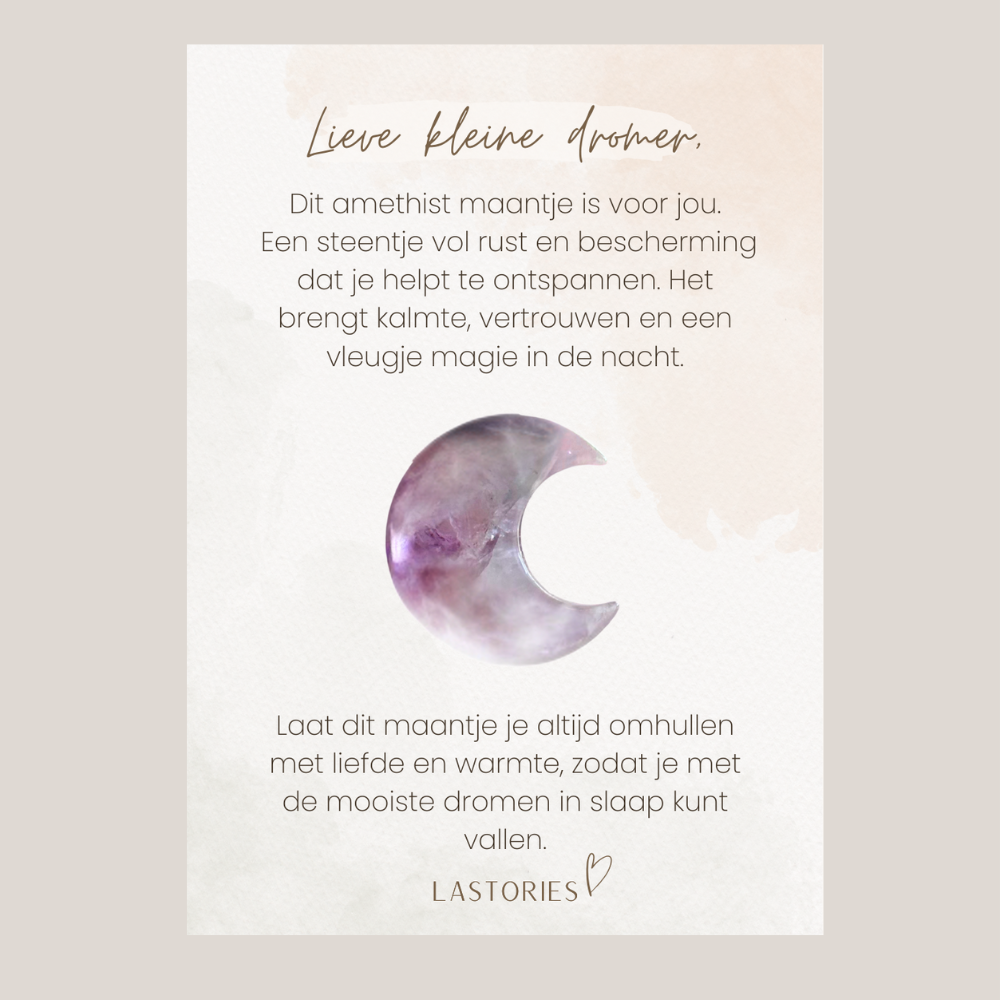 Amethist Maantje - Op Kaartje